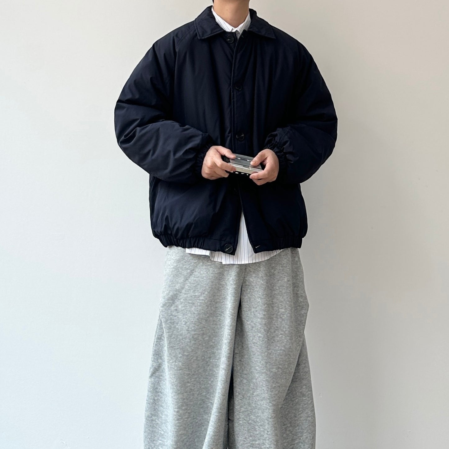 Volume Silhouette Light Outer Jacket N0972