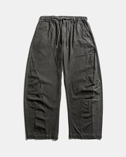 Retro Wide-Legged Work Pants N0887