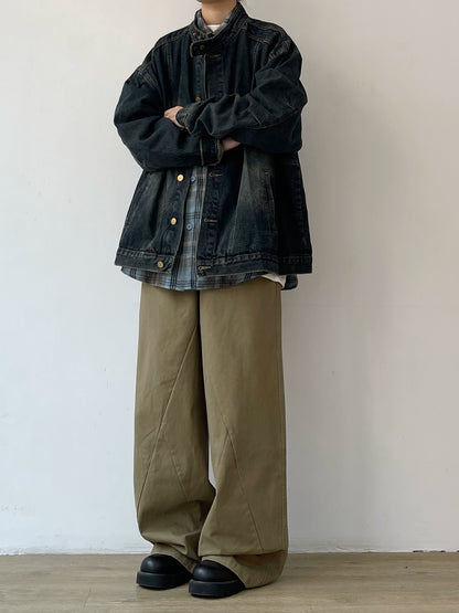 Vintage Wash Denim Jacket N0621