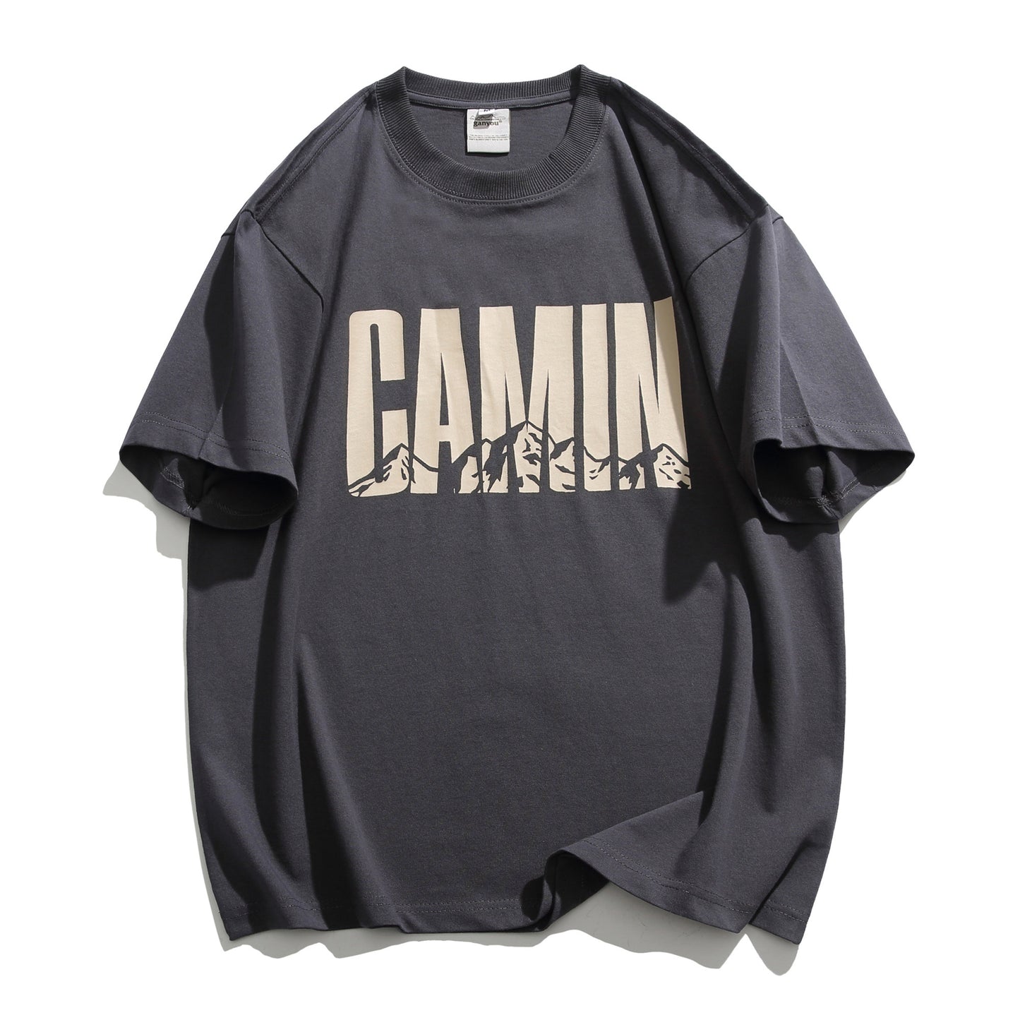 Graphic Print Smooth Fabric Half Sleeve T-Shirt N1093