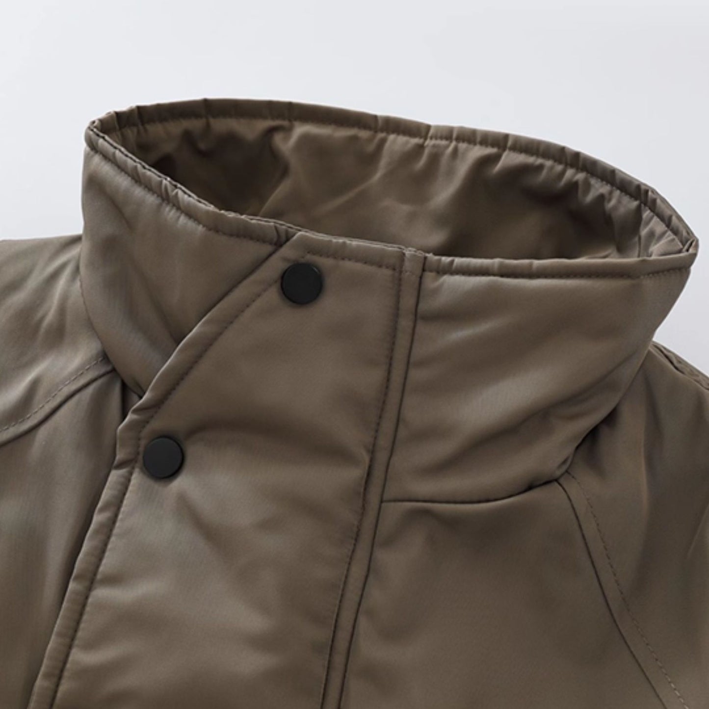 Volume Silhouette Stand Collar Jacket N0962