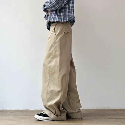 Balloon Silhouette Wide Pants N0974