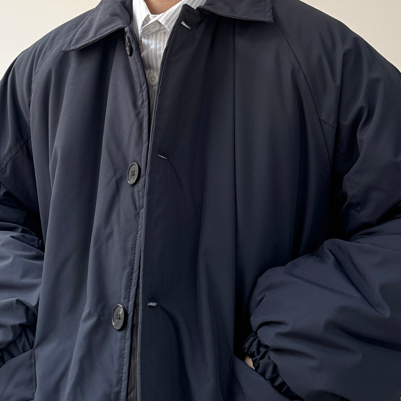 Volume Silhouette Light Outer Jacket N0972