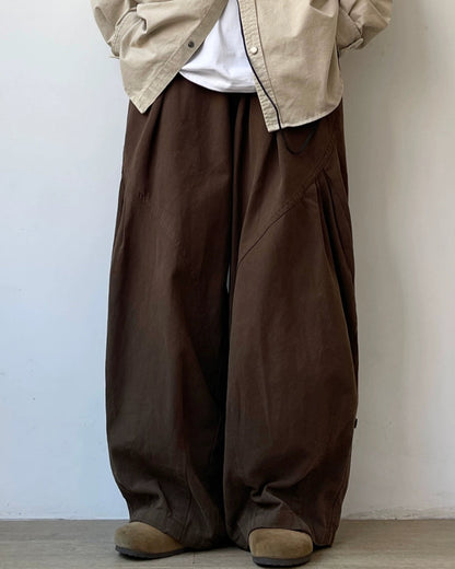 Drape Form Wide Pants N0682