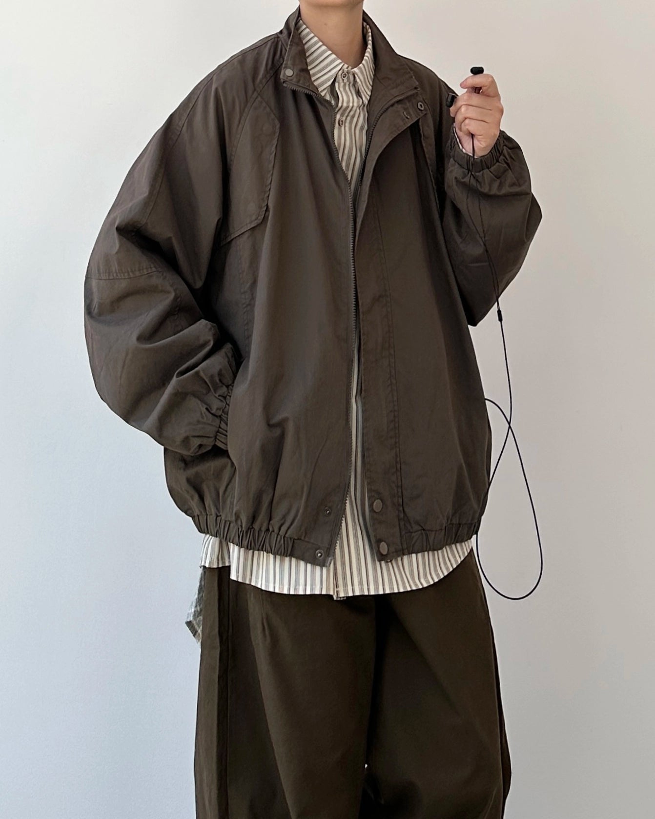 Retro Casual Workwear Jacket N0886