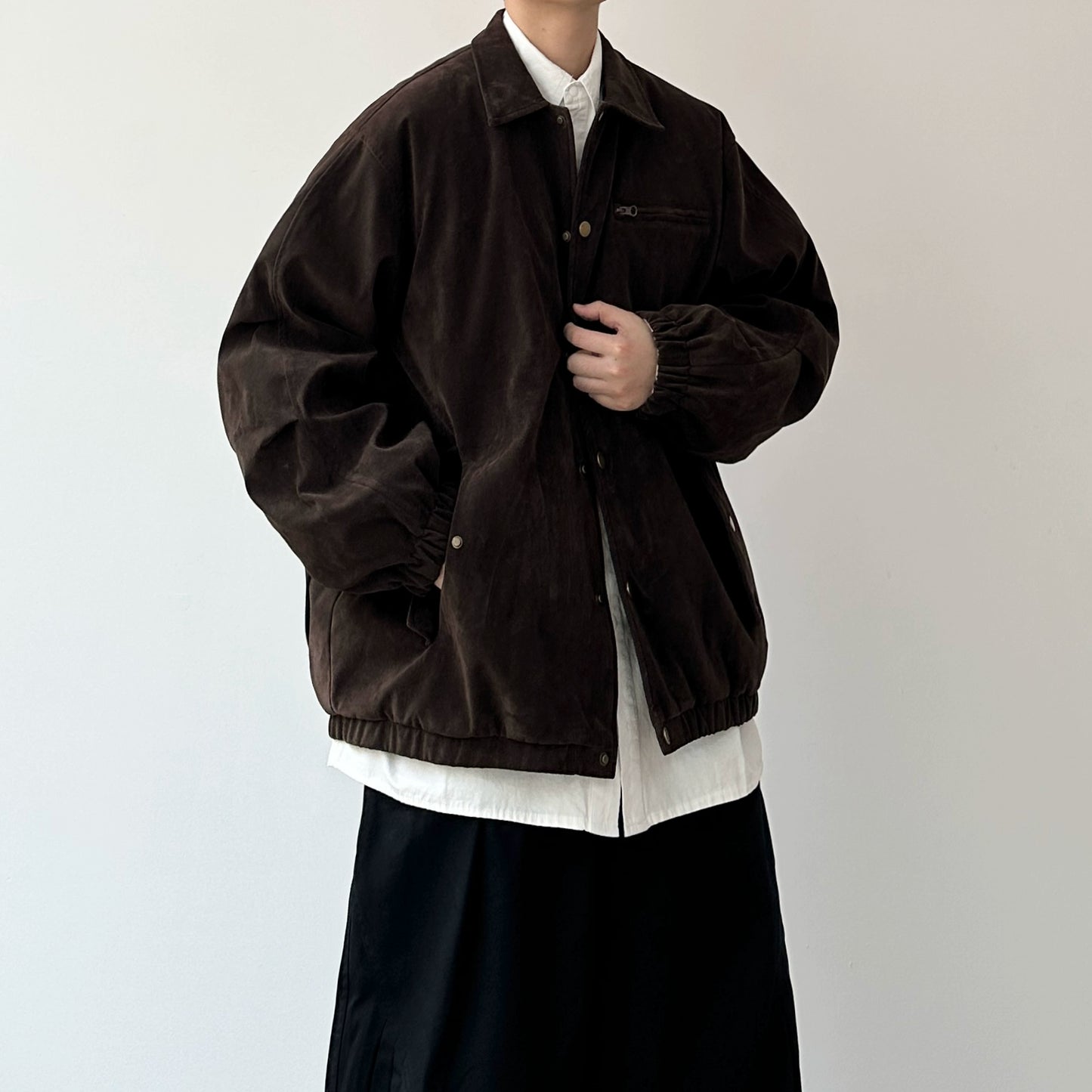 Vintage Like Suede Touch Jacket N0967