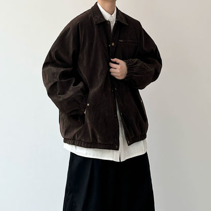 Vintage Like Suede Touch Jacket N0967