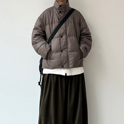 Volume Short Stand Collar Down Jacket N0959