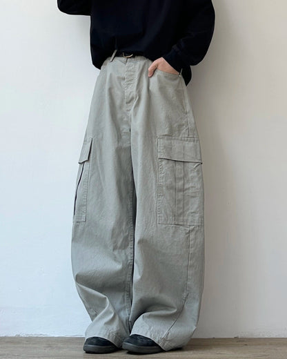 Wide Silhouette Cargo Pants N0904