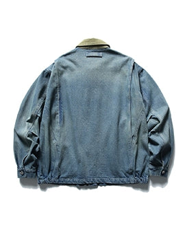 Faded Wash Casual Jacket N0671