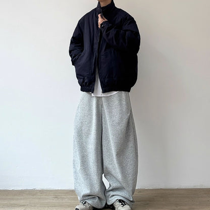 Volume Neck Short Blouson N0971