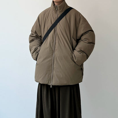 Volume Silhouette Stand Collar Jacket N0957