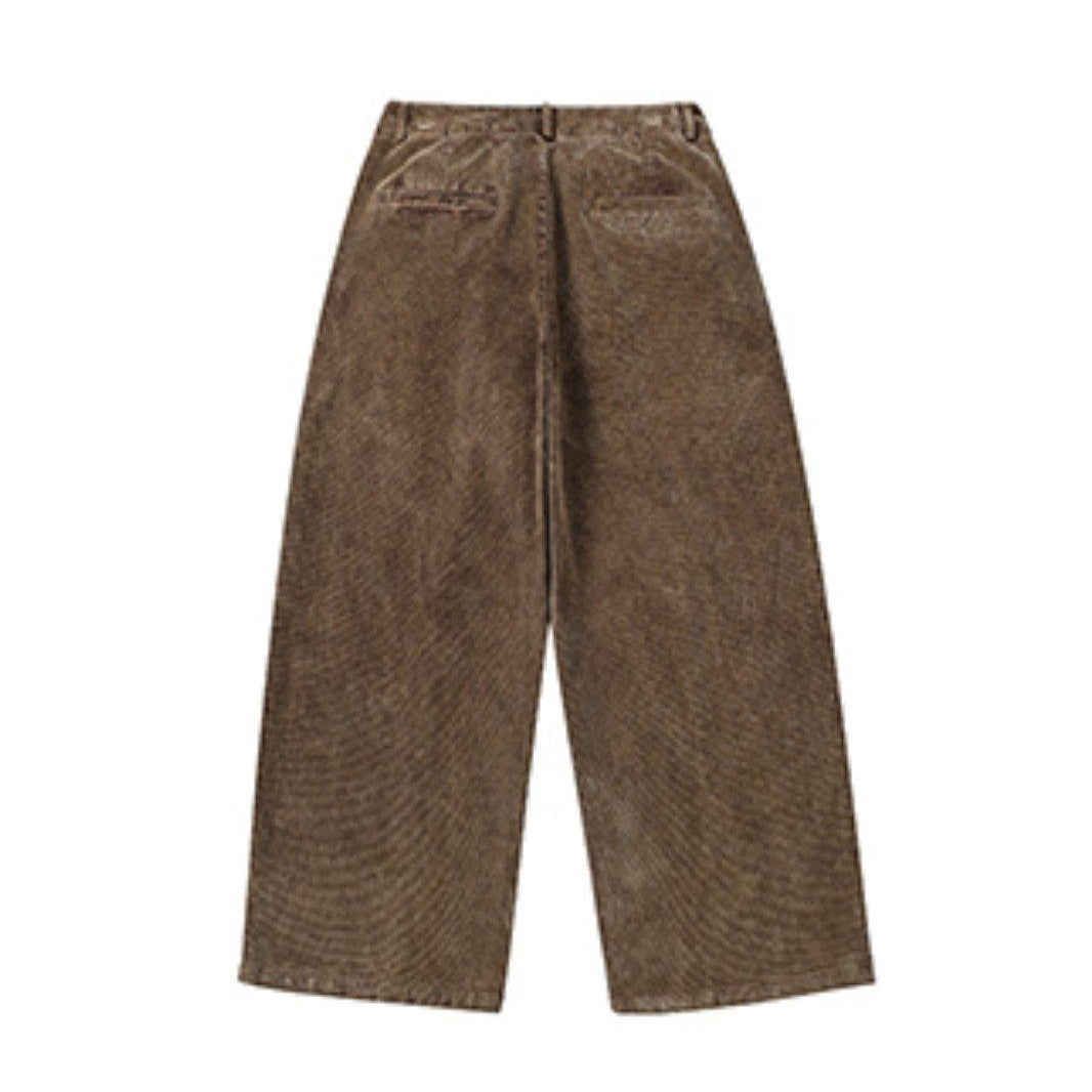 Straight Form Wide Pants N1012