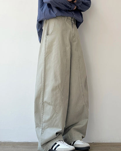 Volume Wide Silhouette Pants N0915