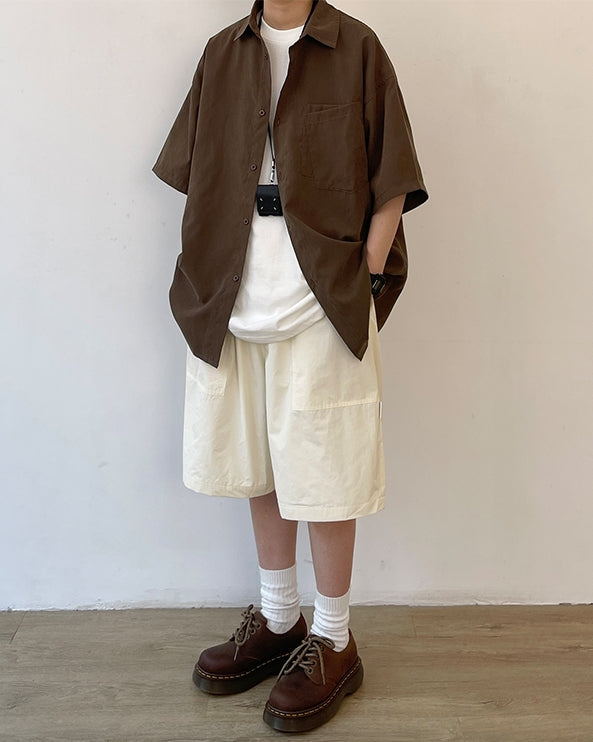 Natural Tone Relaxed Shirt N0743