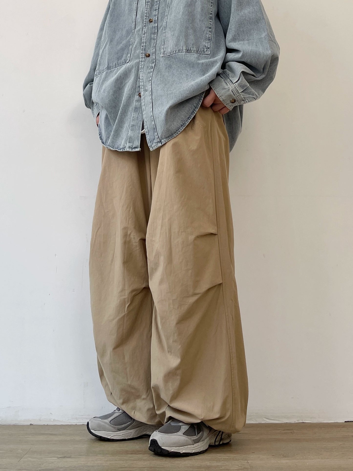 Volume Silhouette Wide Pants N0642