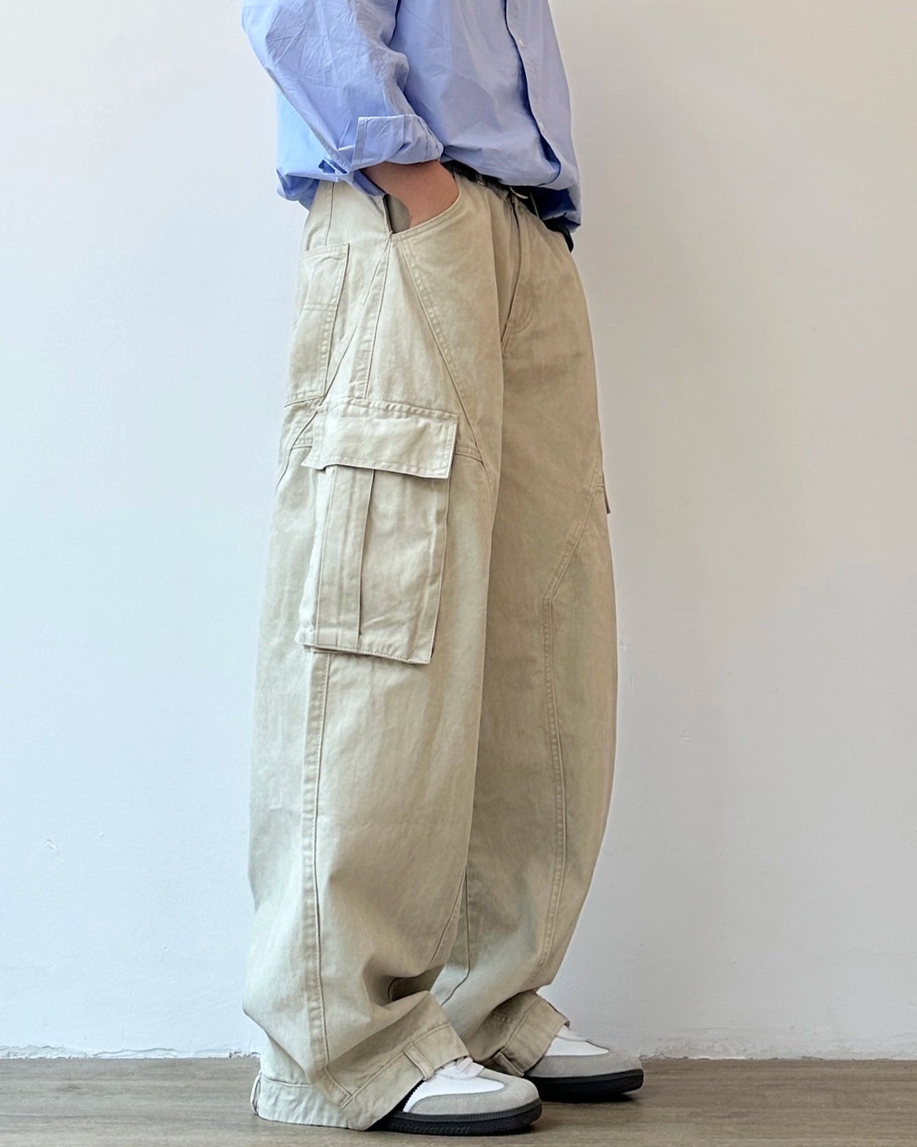 Loose Volume Cargo Detail Pants N0861