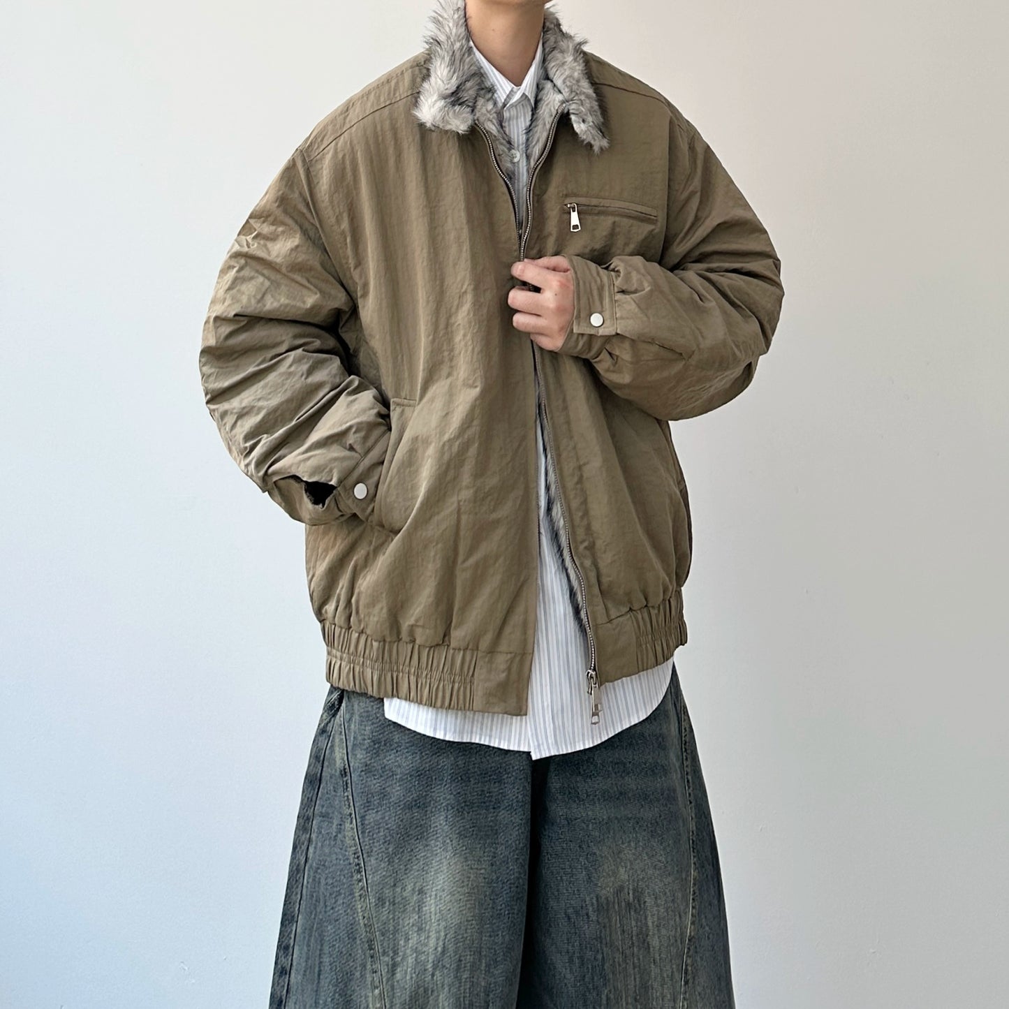 Urban Military High Neck Jacket N0992