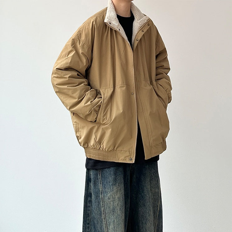 Relaxed Silhouette Stand Jacket N0960