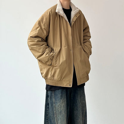 Relaxed Silhouette Stand Jacket N0960