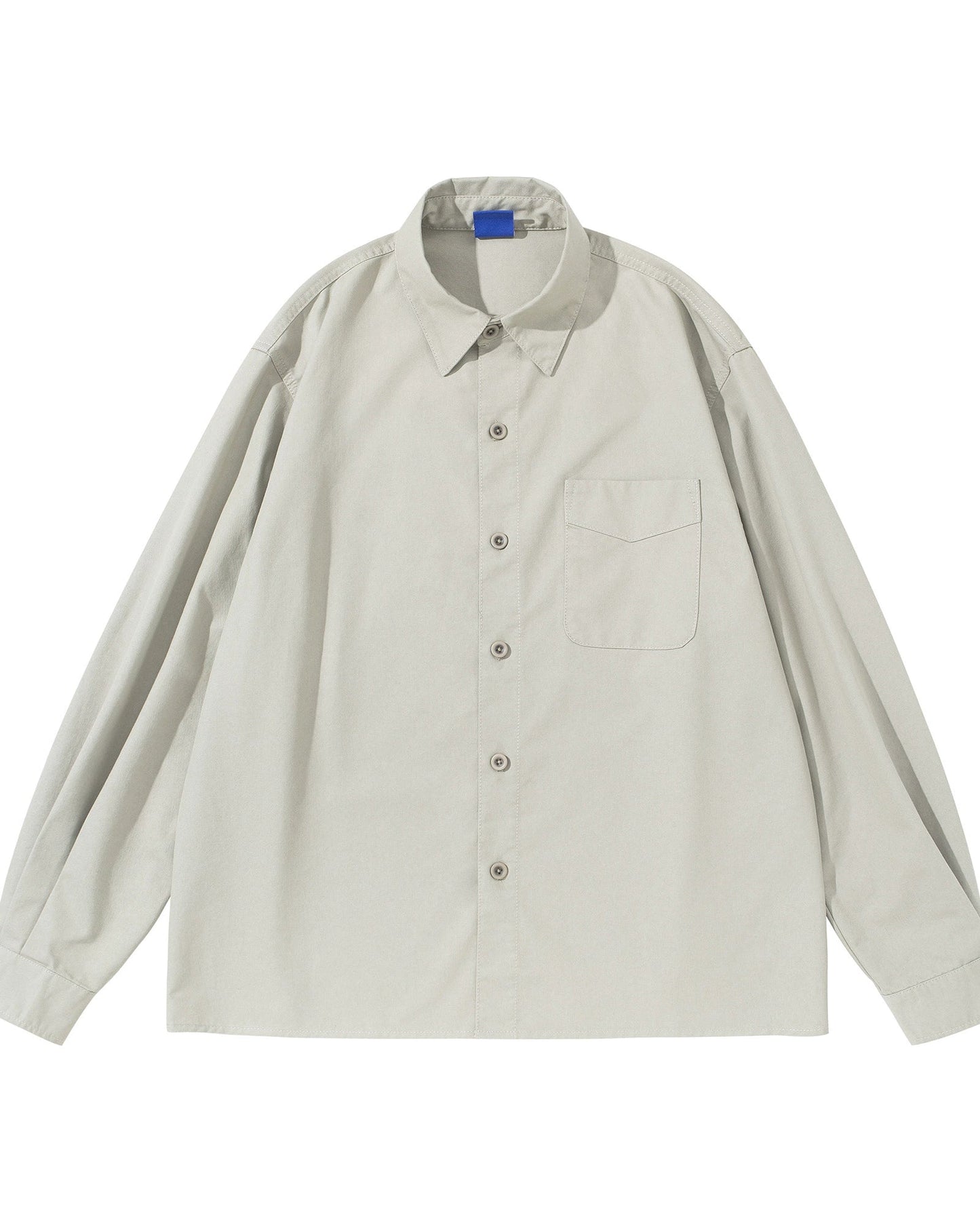 Relaxed Silhouette Basic Shirt N0908