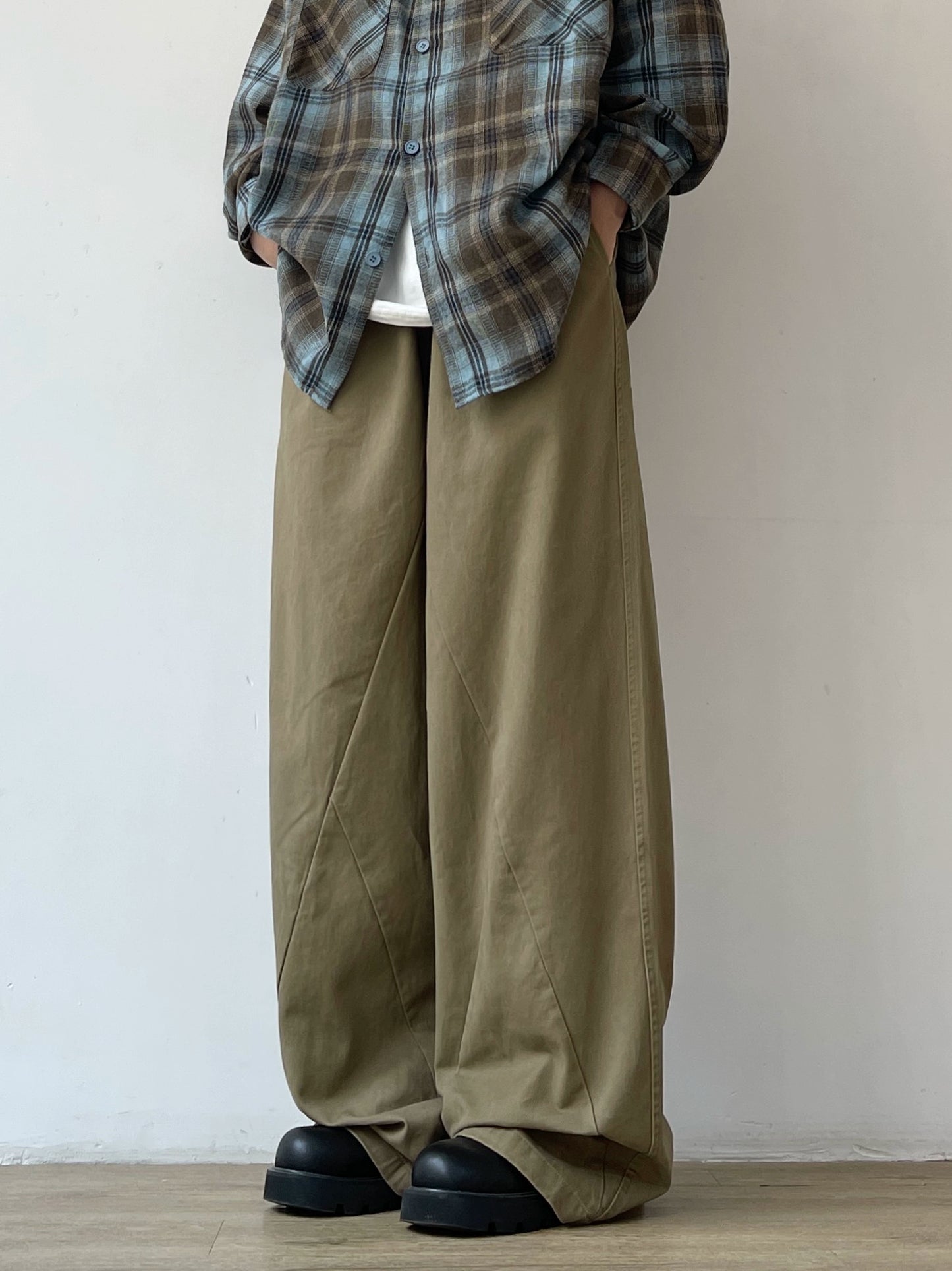 Oversized Wide Pants N0627