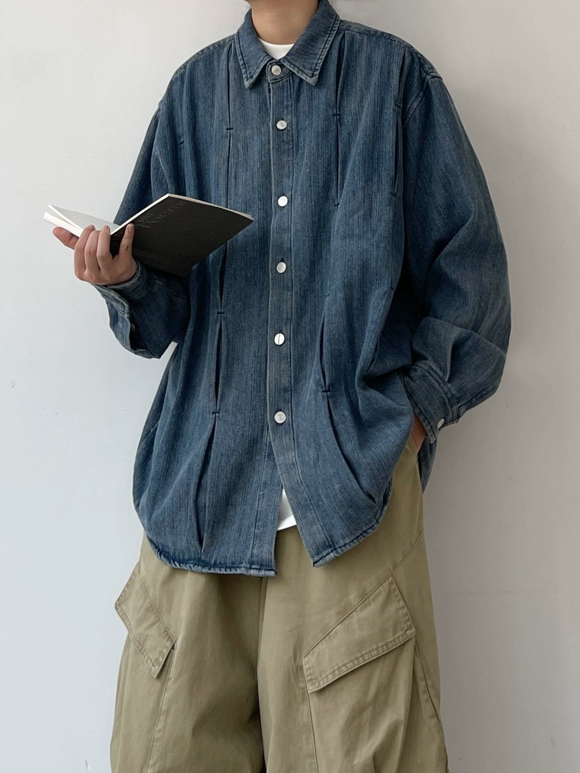 Relax Silhouette Denim Shirt N0618