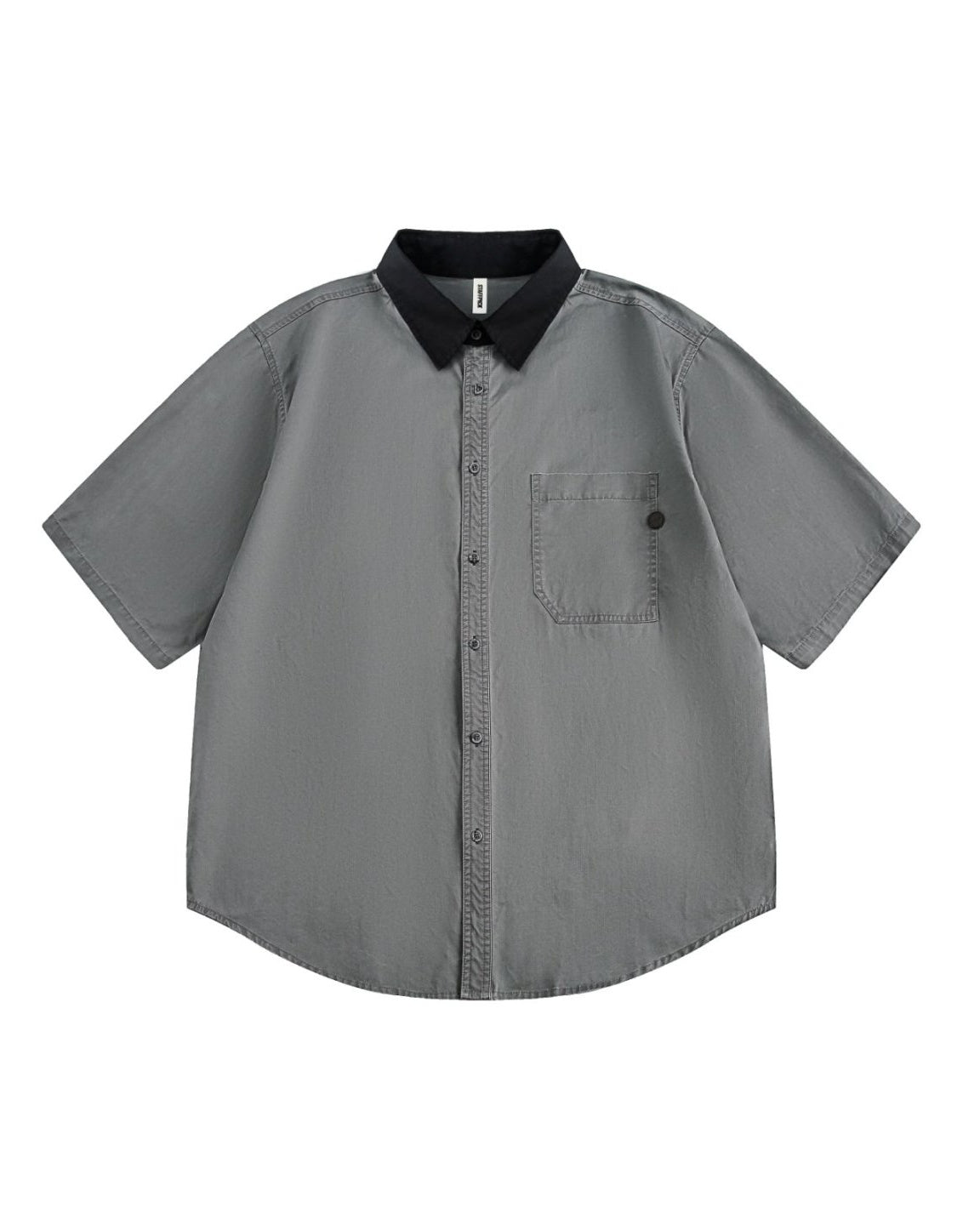 American Retro Contrast Shirt N0804