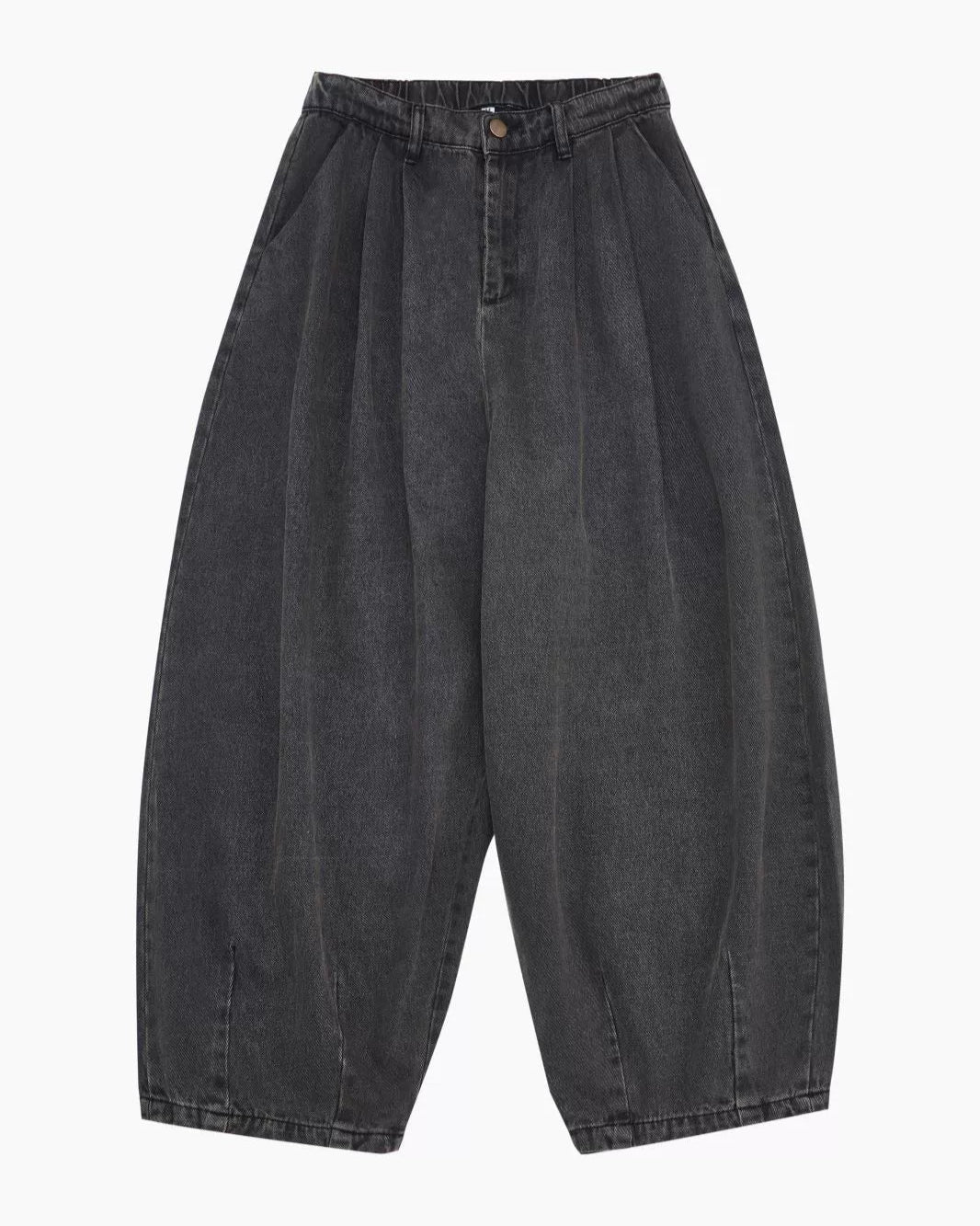 Drape Silhouette Wide Jeans N0716