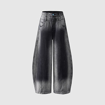 Gradient Wide Denim Pants N1070