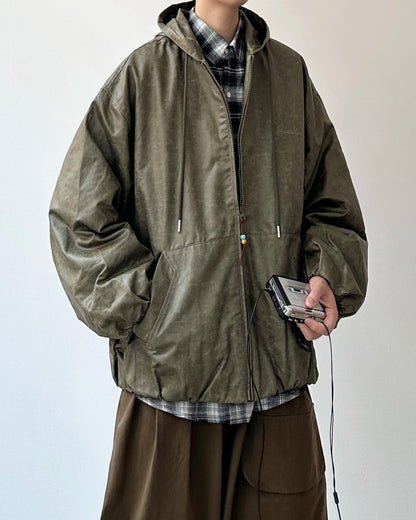 Urban Relaxed Hooded Jacket N0927