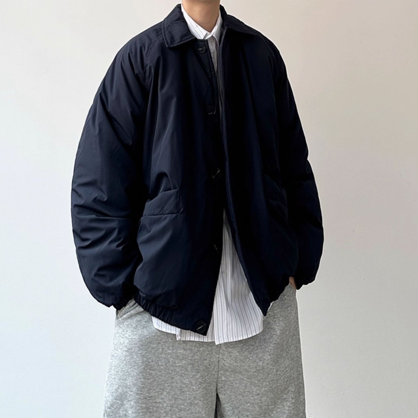 Volume Silhouette Light Outer Jacket N0972