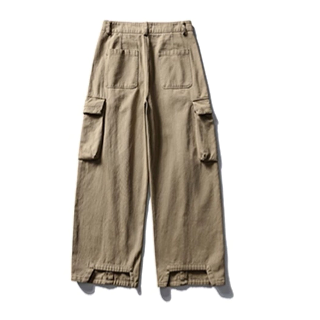 Wide Loose Silhouette Cargo Pants N0988