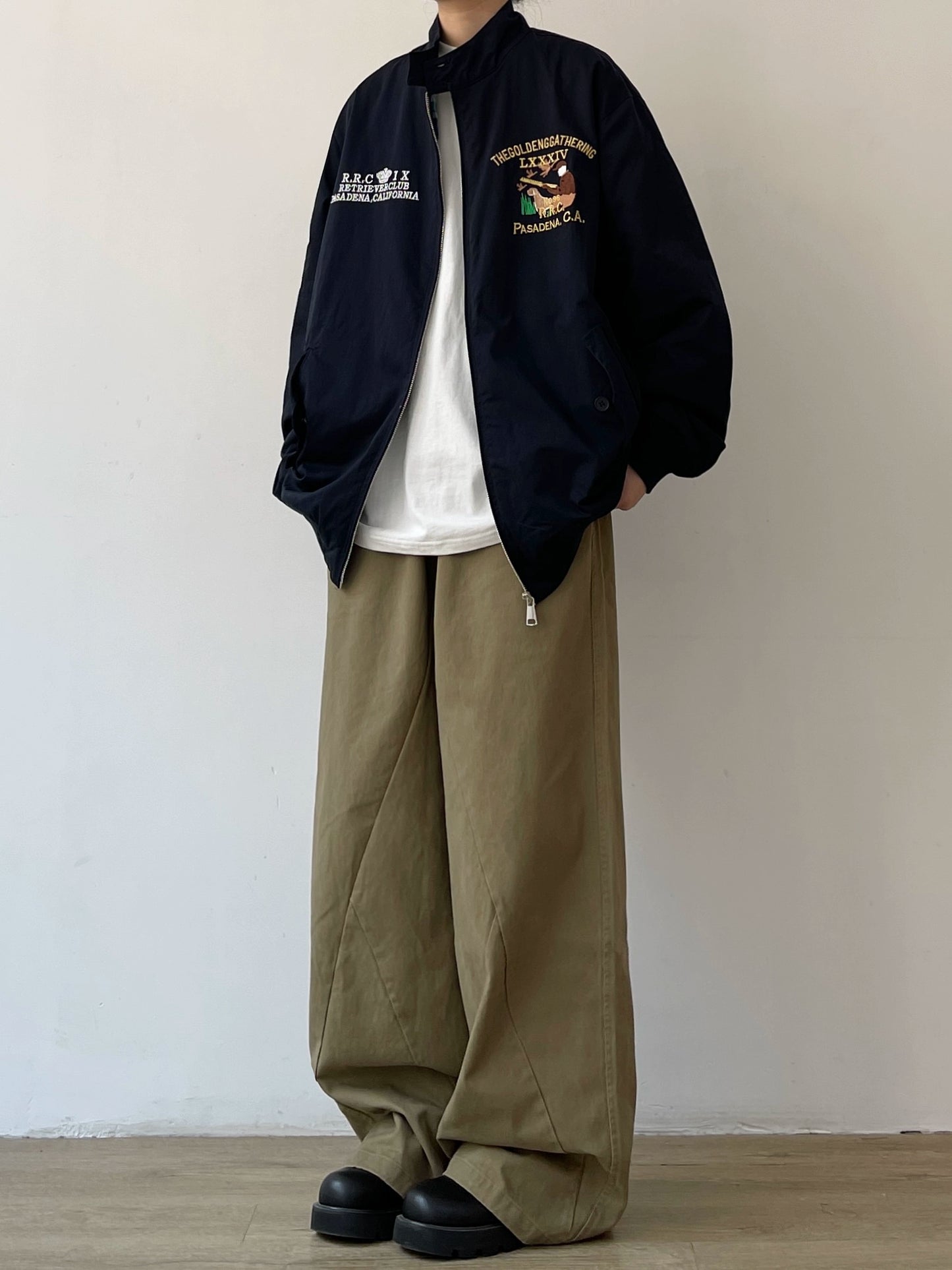 Oversized Wide Pants N0627