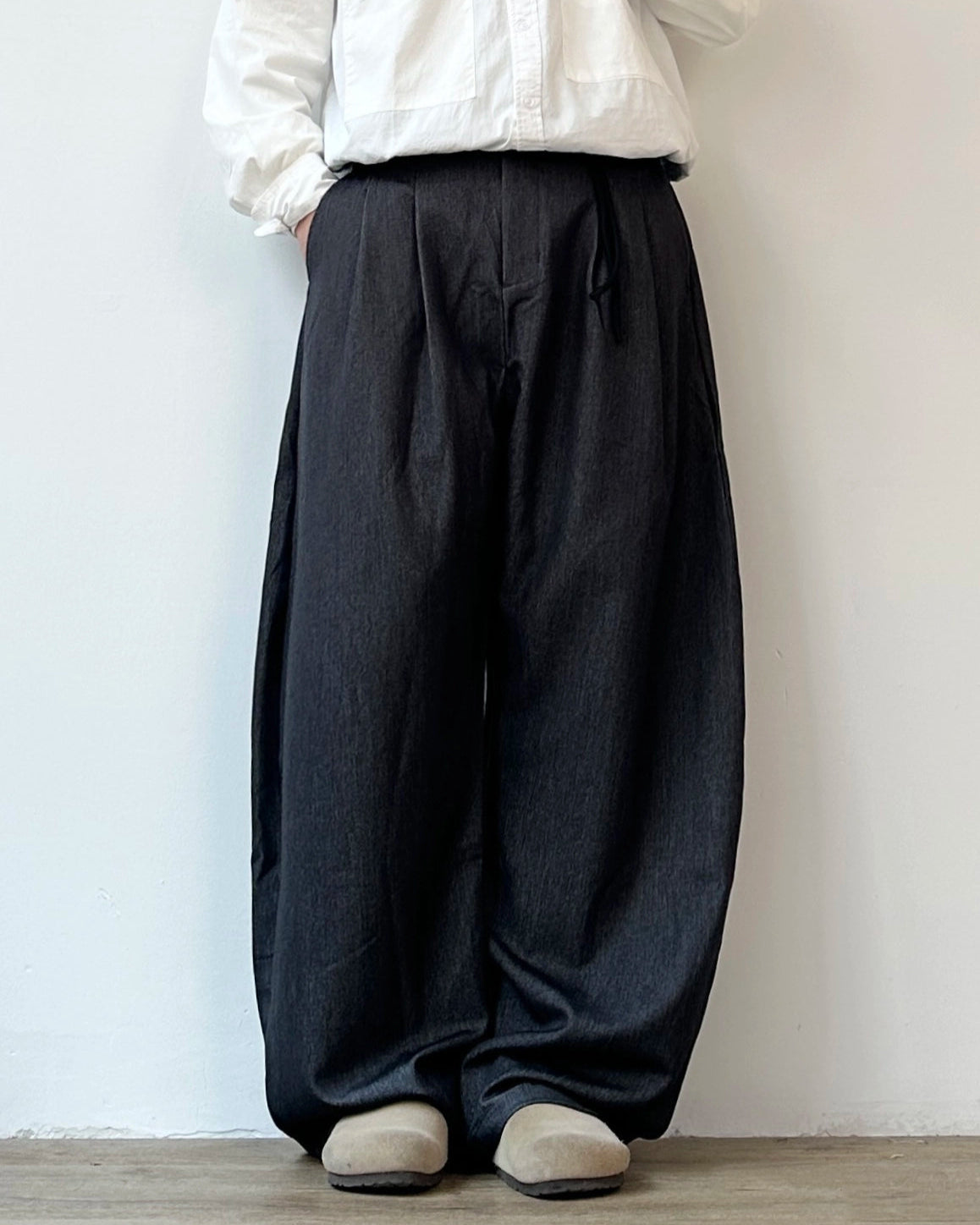 Retro Wide-Leg Casual Pants N0885