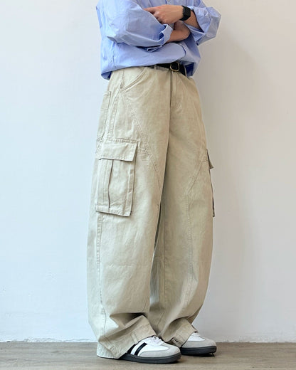 Loose Volume Cargo Detail Pants N0861