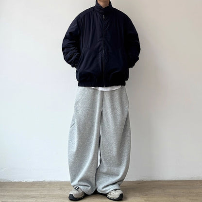 Volume Neck Short Blouson N0971