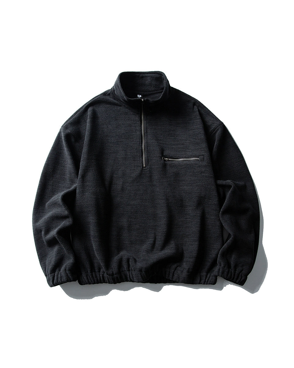 Simple Zip Pullover Long Sleeve Sweatshirt N0909