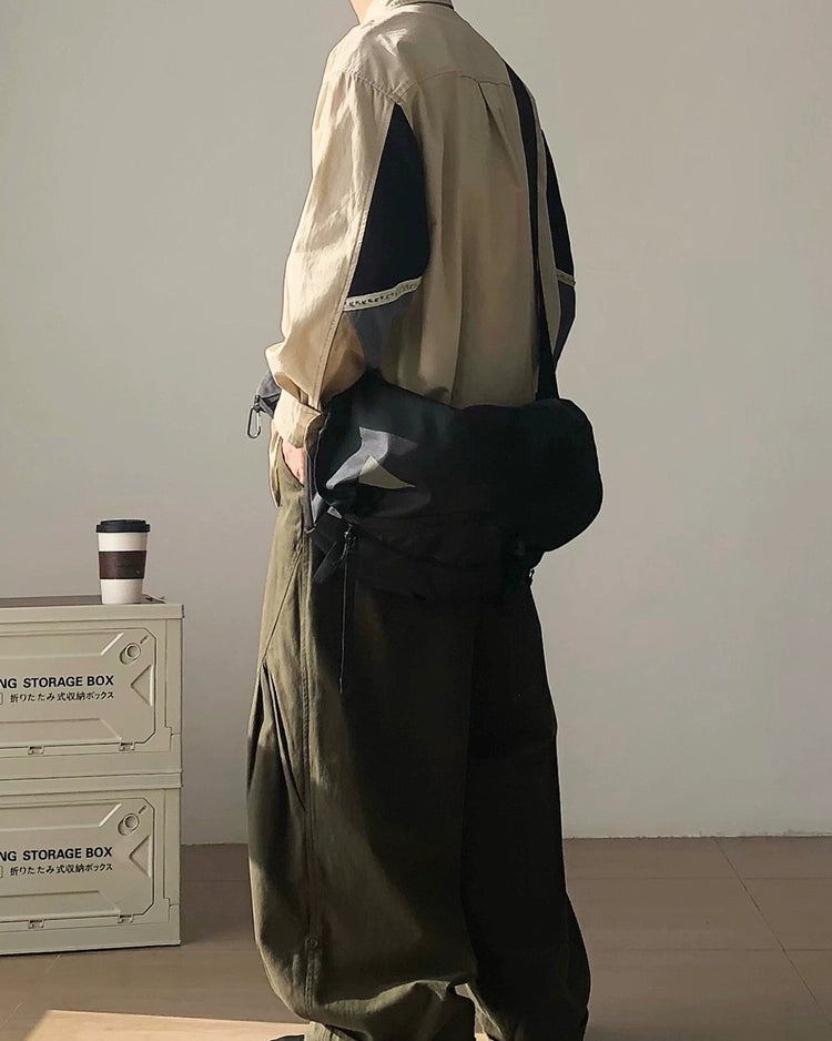 Relaxed Drape Silhouette Shirt N0938