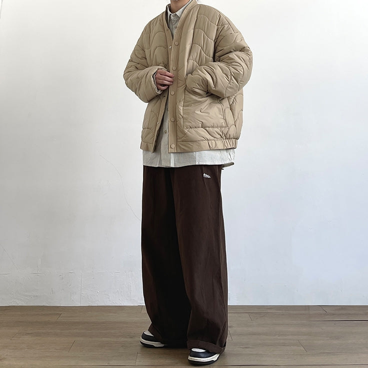 Dart Silhouette Wide Pants N0698