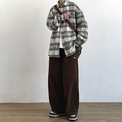 Dart Silhouette Wide Pants N0698