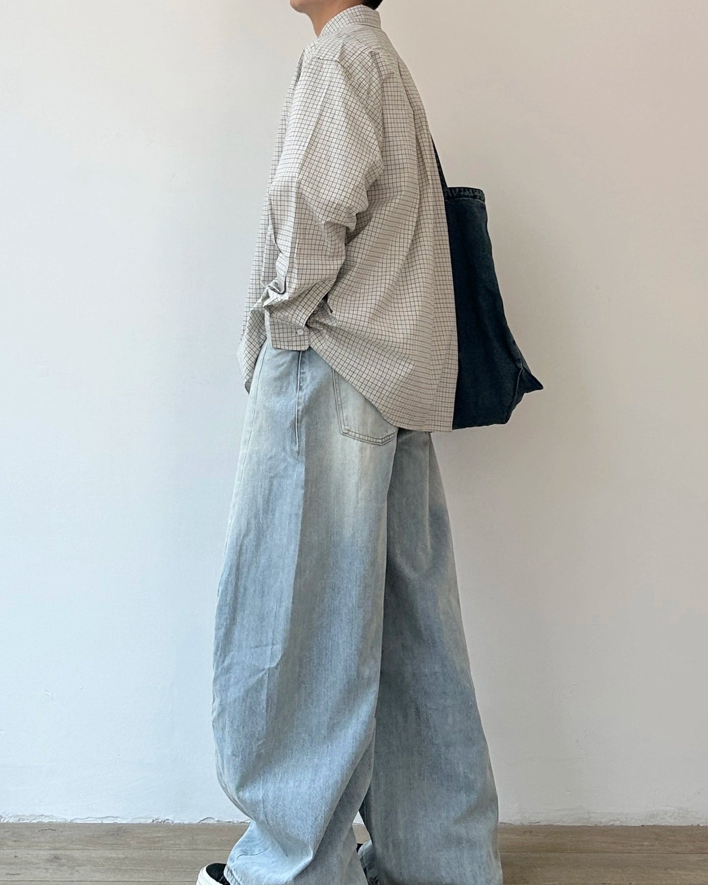 Retro Plaid Shirt Jacket N0849