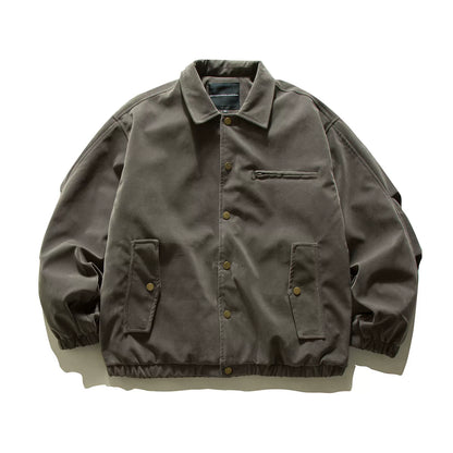 Vintage Like Suede Touch Jacket N0967