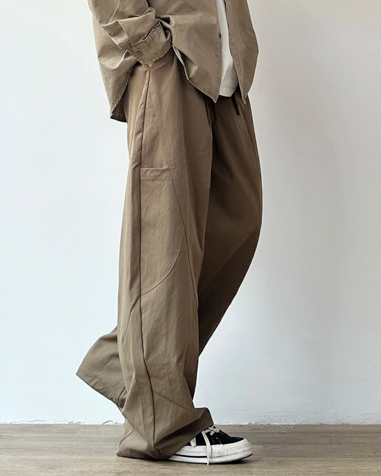 Retro Wide-Leg Casual Pants N0881