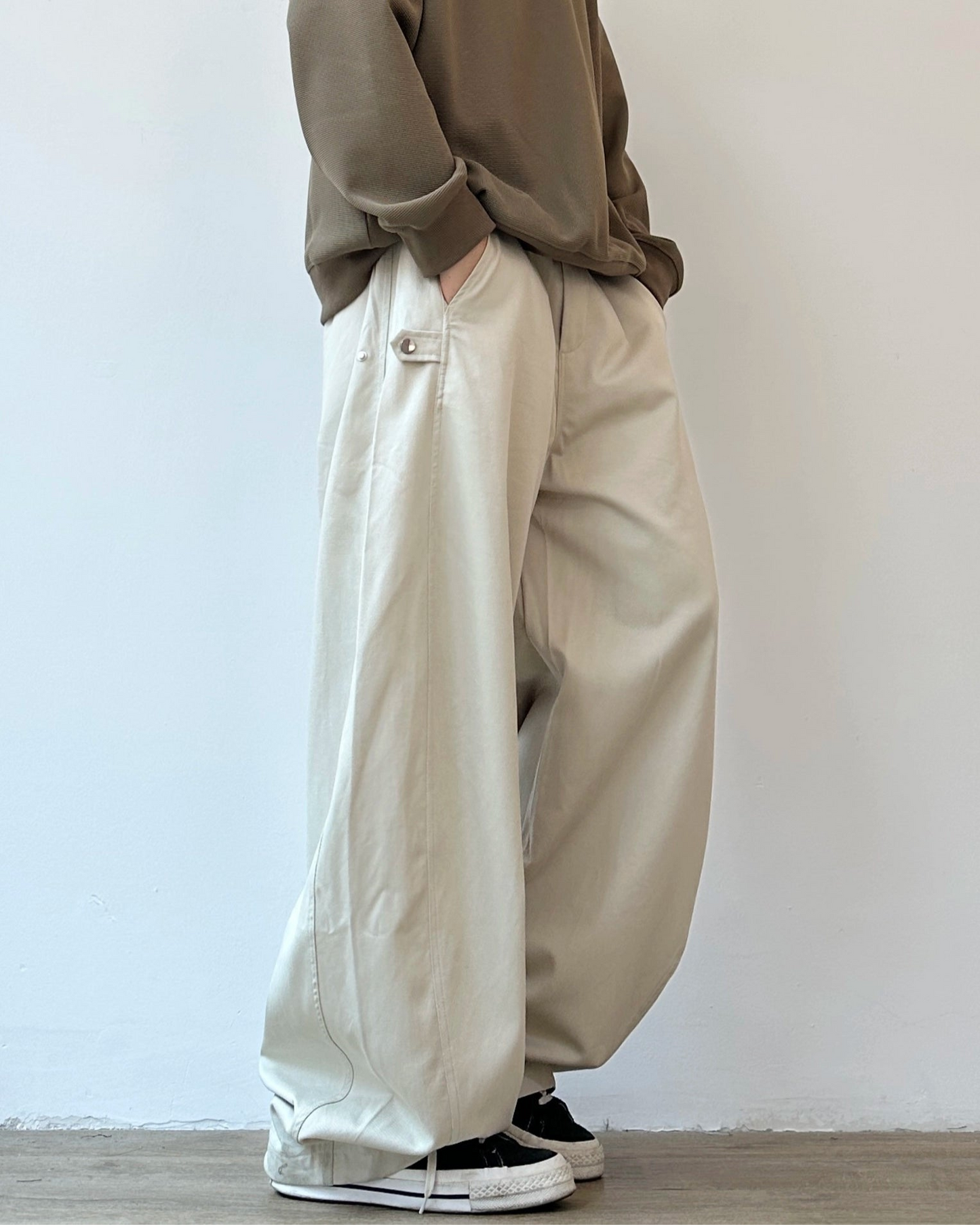 Utility Cargo Baggy Pants N0863