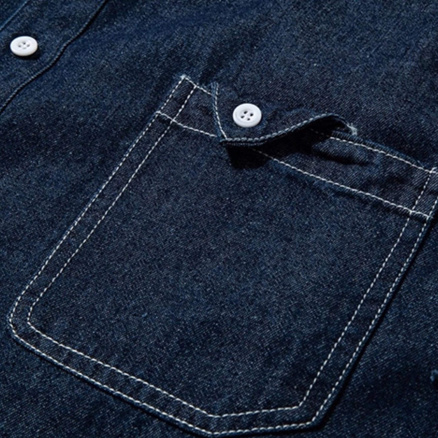 Dark Denim Oversized Shirt N0951