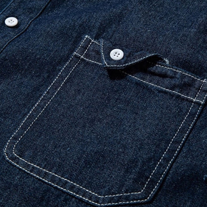 Dark Denim Oversized Shirt N0951