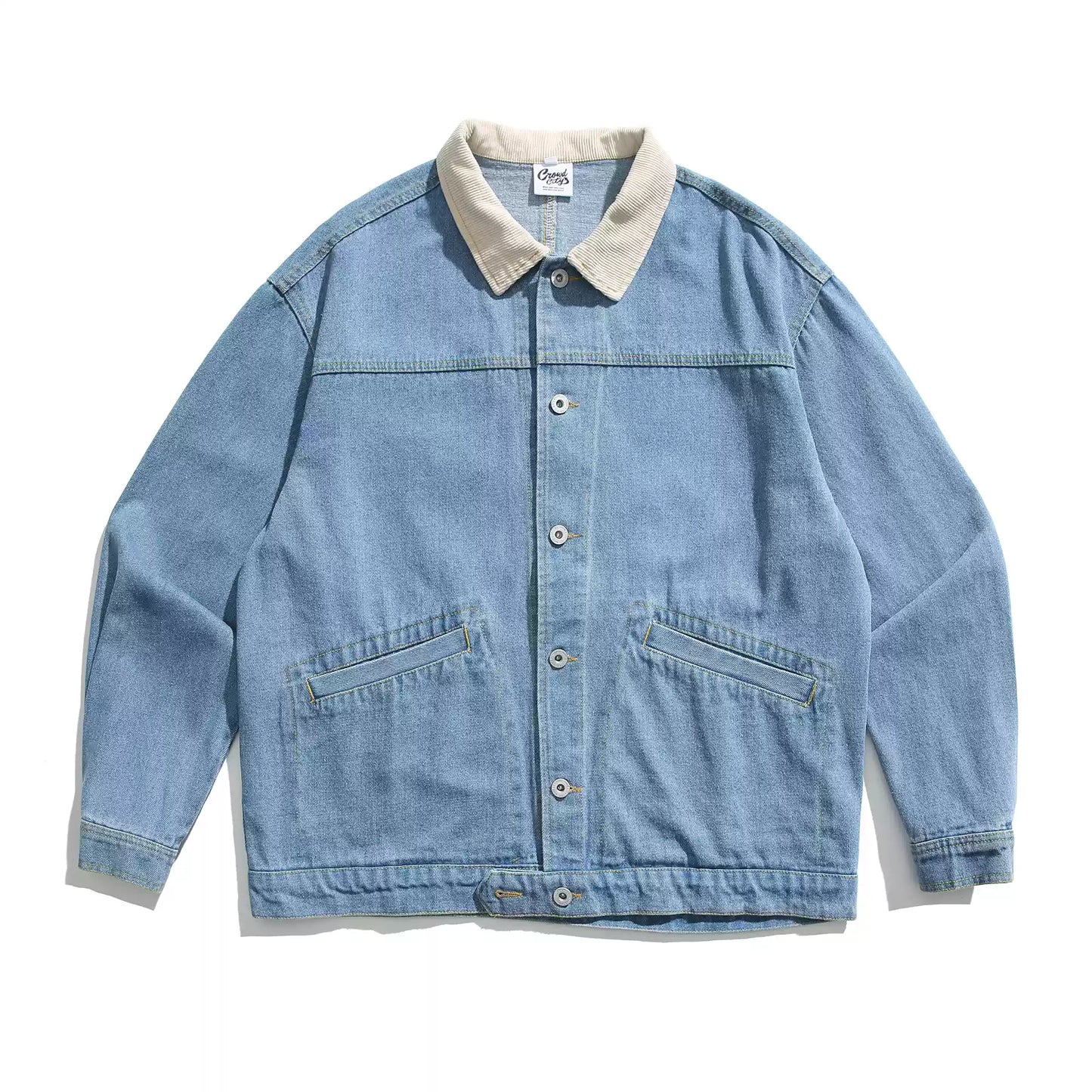 Washed Casual Denim Jacket N0439