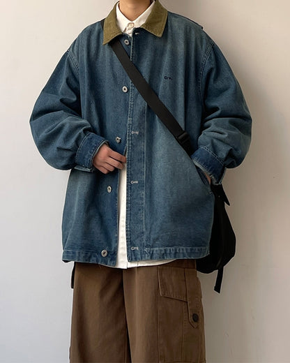 Faded Wash Casual Jacket N0671