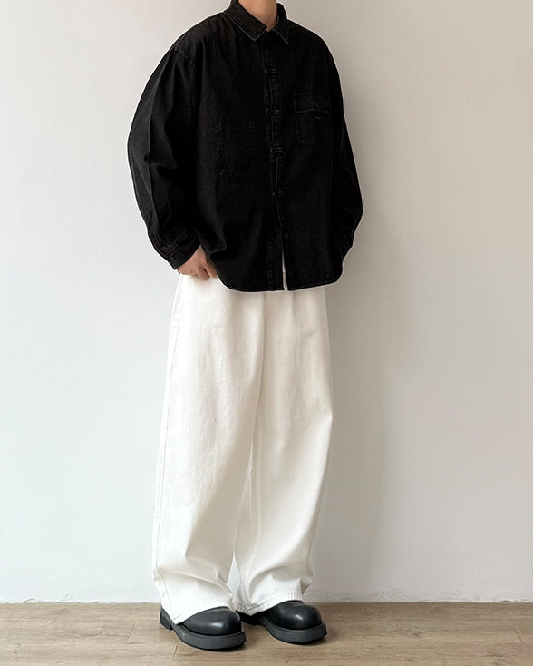 Unisex Retro Casual Straight Pants N0610